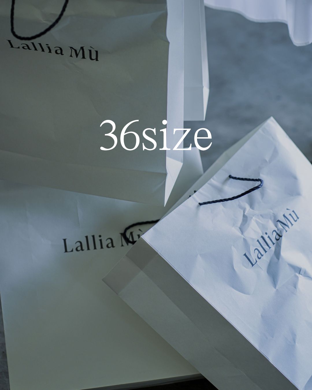 新品タグ付き　L all ia Mu ラリアムー　ベスト Lallia Mû】オーガンジードッキングロングベスト_250408005959