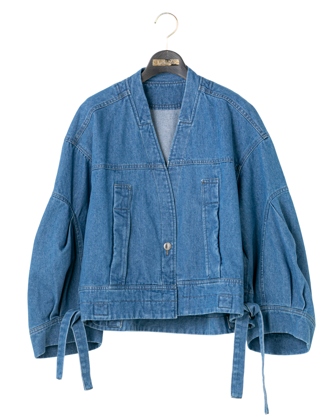 イウエンマトフ◎25SS ノーカラーデニムジャケット ノーカラーデニムジャケット（7141144012） | INED