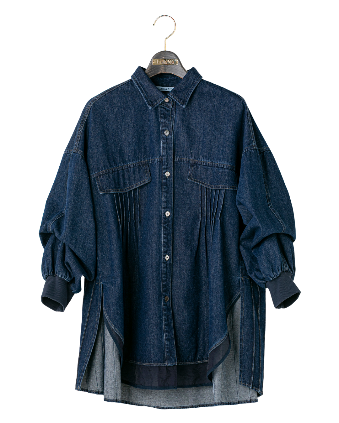 【新品タグ付き】BEAUTY &YOUTH ボリュームスリーブ　デニムシャツ BEAUTY&YOUTH UNITED ARROWS（ビューティーアンドユース