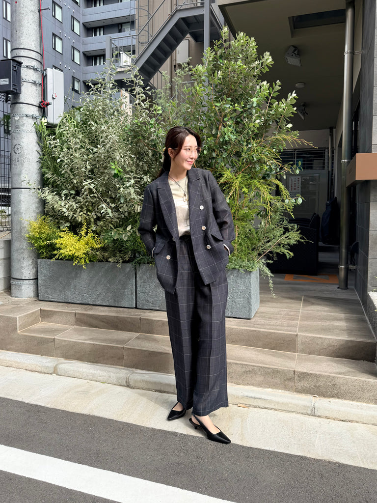 ラリアムー　メッシュ ブルゾン ロング丈 楽天市場】【ポイント20倍対象！】 Lallia Mu ラリアムー チェック
