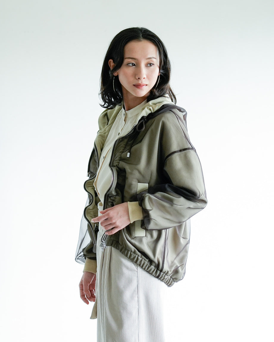 アウター curemu COLIMBO 【ZX-0110 ROSSIGNOL SQDR MOTORCYCLE COAT ＜CHARCOAL