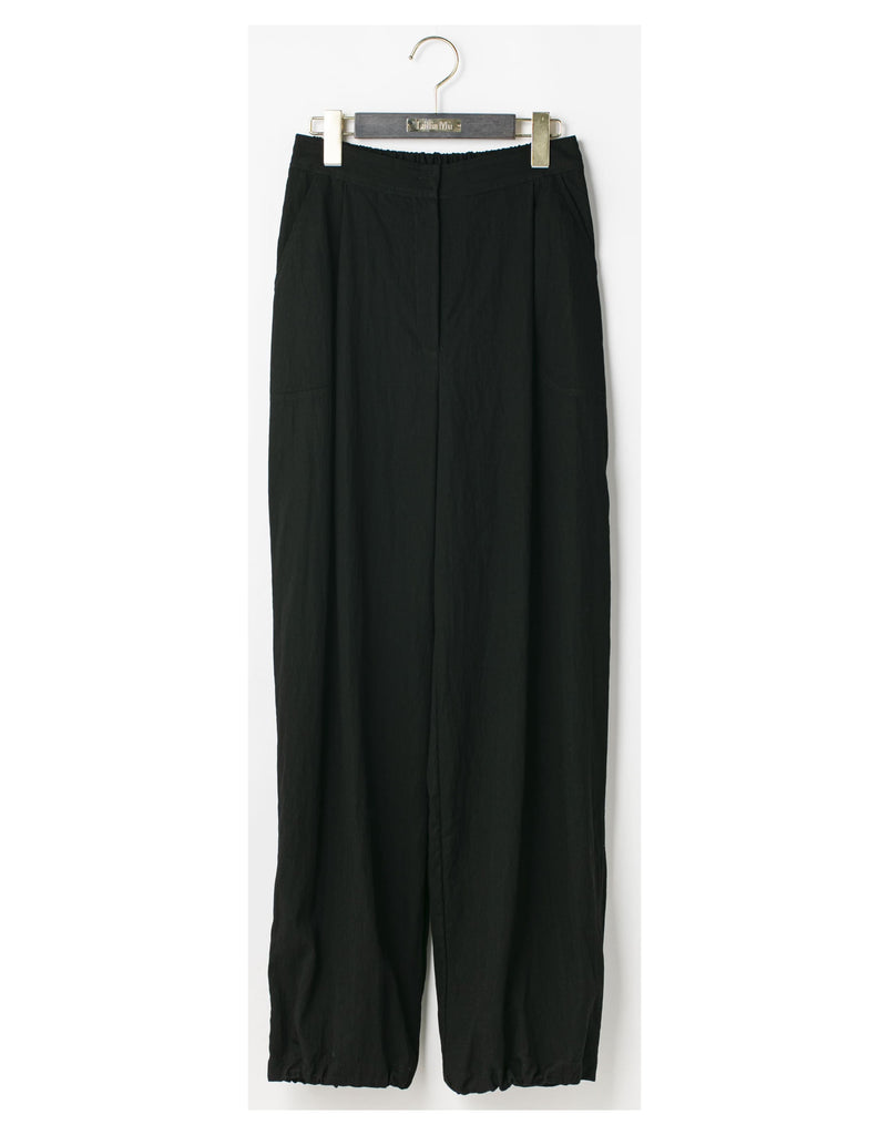 ♦︎新品♦︎Lallia Mu♦︎ドローストリングワークパンツ ♦︎ LAST ONE] ドローストリングワークパンツ – Lallia Mù
