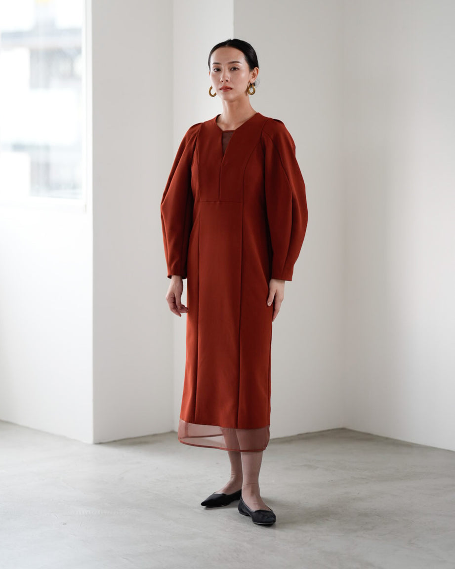 未使用級❤️2024年モデル　ラリアムー　オーガンジーラップレースブルゾン Lallia Mu（ラリア・ムー） ブルゾン 2512284 エンブロイダリー ノー