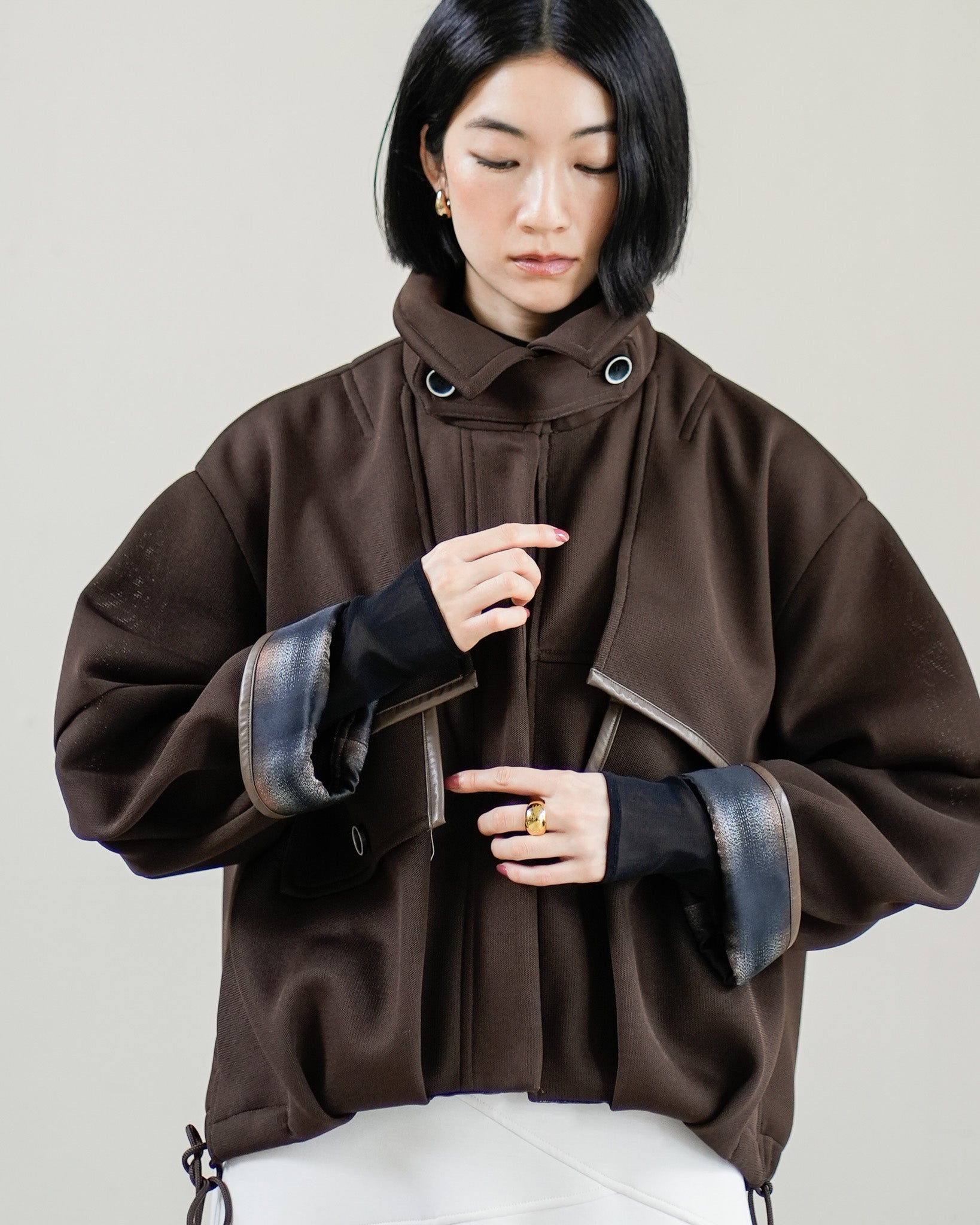 メッシュダンボールブルゾン – Lallia Mù
