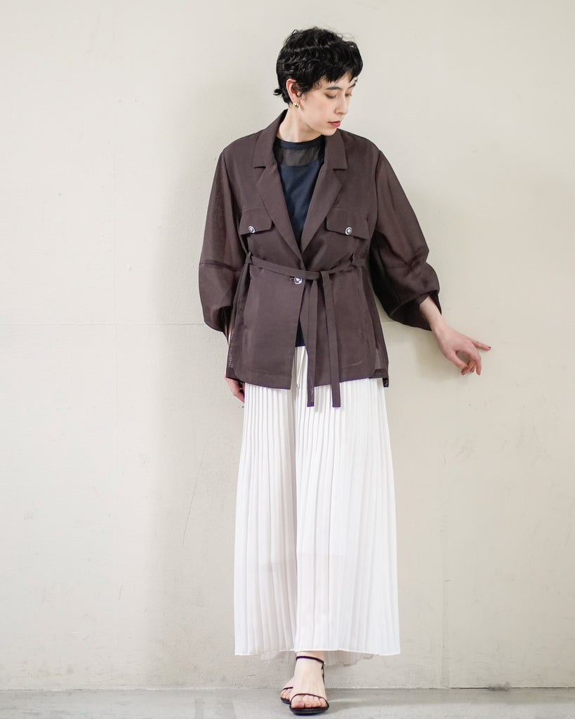ダブルフラップシアージャケット – Lallia Mù