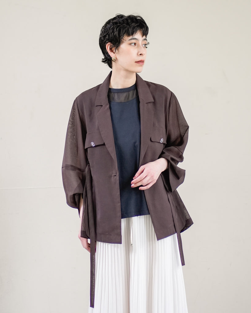 ダブルフラップシアージャケット – Lallia Mù