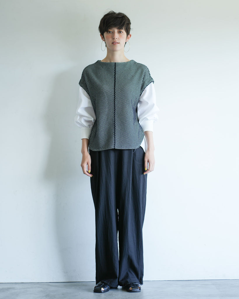 ♦︎新品♦︎Lallia Mu♦︎ドローストリングワークパンツ ♦︎ LAST ONE] ドローストリングワークパンツ – Lallia Mù