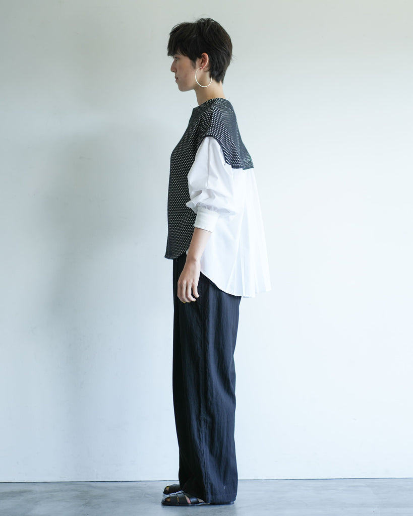 ♦︎新品♦︎Lallia Mu♦︎ドローストリングワークパンツ ♦︎ LAST ONE] ドローストリングワークパンツ – Lallia Mù